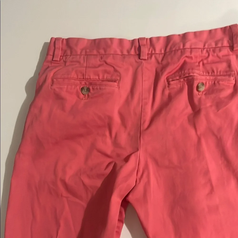 Vineyard Vines Jetty Red Chinos Slim Fit Cotton Blend - Picture 7 of 8